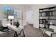 Bright home office with white desk and large window, offering a great workspace at 800 Fetter Ct, Henderson, NV 89052