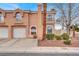 Charming townhouse with a private two-car garage and attractive landscaping at 8400 Majestic View Ave, Las Vegas, NV 89129