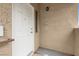 The inviting front entrance features a white door with a small window, adding to the home's curb appeal at 8805 Jeffreys St # 2082, Las Vegas, NV 89123