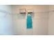 Organized closet with shelving and hanging space, ideal for storage and keeping belongings tidy at 9190 Oakdale Ranch Ct, Las Vegas, NV 89139