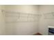 Empty walk-in closet featuring white walls and wire shelving for optimal storage solutions in the space at 9190 Oakdale Ranch Ct, Las Vegas, NV 89139
