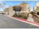 Charming home featuring a two-car garage, neutral colors, and well-maintained landscaping at 1001 Collingtree St, Las Vegas, NV 89145