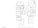 Detailed floor plan showcasing layout with multiple bedrooms, living spaces, and garage at 20 Pebble Hills Ct, Las Vegas, NV 89141
