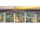 Stunning city view from a high-rise with a vibrant sunset, offering a captivating urban panorama at 200 Hoover Ave # 1507, Las Vegas, NV 89101