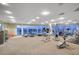 Well-equipped fitness center with modern exercise machines and expansive city views at 200 Hoover Ave # 1507, Las Vegas, NV 89101