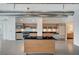 Spacious kitchen features stainless appliances, an island, and an open layout at 200 Hoover Ave # 1507, Las Vegas, NV 89101