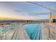 Modern rooftop pool with an amazing city view, designed for ultimate relaxation and entertainment at 200 Hoover Ave # 1507, Las Vegas, NV 89101