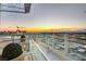 Luxury rooftop terrace offering breathtaking city views and an outdoor living space at 200 Hoover Ave # 1507, Las Vegas, NV 89101