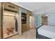 Bedroom features custom built-ins and includes an ironing board at 2000 N Fashion Show Dr # 3921, Las Vegas, NV 89109
