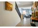 Inviting entryway with tile flooring and a view to the open living area at 340 Largo Vista Ct, North Las Vegas, NV 89084