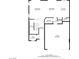 Detailed floor plan showcasing the layout of the home, including the kitchen, living room, and garage at 340 Largo Vista Ct, North Las Vegas, NV 89084
