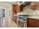 Well-equipped kitchen featuring stainless steel appliances and modern finishes at 3863 Glasgow Green Dr, Las Vegas, NV 89141