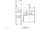 Detailed first-floor plan showcasing a spacious 3945 sq ft home layout, including room dimensions at 3929 Reyes Ave, Las Vegas, NV 89141