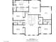 Detailed second-floor plan showcasing a spacious 3945 sq ft home layout, including room dimensions at 3929 Reyes Ave, Las Vegas, NV 89141