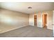 Expansive bedroom featuring soft carpet, two closets, and an ensuite bathroom offering convenient living at 3963 Redwood St, Las Vegas, NV 89103