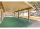Backyard with a covered patio and storage shed at 4360 Wendy Ln, Las Vegas, NV 89115