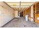 This garage has unfinished walls and a water heater at 4360 Wendy Ln, Las Vegas, NV 89115
