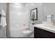 Clean and functional bathroom featuring a bathtub and vanity at 470 Ylang Pl # Lot 9, Henderson, NV 89015