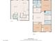 Detailed floor plan showcasing the layout of the home, including bedrooms, bathrooms, and living spaces at 5236 Sunstone Mesa Dr, Las Vegas, NV 89166