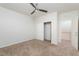 Spacious bedroom with carpet flooring and closet at 609 Viale Machiavelli Ln, Henderson, NV 89011