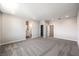 Spacious carpeted main bedroom with bathroom and closet at 8629 Ensworth St # 113, Las Vegas, NV 89123