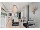 Modern condo living area with adjoining bar area and views of the city at 200 W Sahara Ave # 4101, Las Vegas, NV 89102