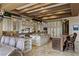 Expansive kitchen with an oversized island, ample seating, and high-end appliances, designed for gourmet cooking and entertaining at 2540 Red Arrow Dr, Las Vegas, NV 89135