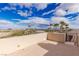 Roof deck offering beautiful scenery of palm trees, blue skies, and views of the city at 2540 Red Arrow Dr, Las Vegas, NV 89135