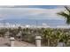Rooftop view of the Las Vegas skyline with palm trees at 2540 Red Arrow Dr, Las Vegas, NV 89135