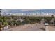 Las Vegas skyline view from the rooftop showing beautiful mountains at 2540 Red Arrow Dr, Las Vegas, NV 89135