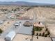 Scenic aerial shot captures the surrounding area and community layout at 3080 S Prairie Ave, Pahrump, NV 89048