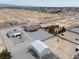 Expansive aerial view of a rural property showcasing desert landscape and spacious lot at 3080 S Prairie Ave, Pahrump, NV 89048