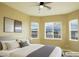 Inviting bedroom with large windows offering ample natural light at 3080 S Prairie Ave, Pahrump, NV 89048