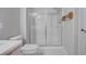 Cozy bathroom featuring a standing shower with glass sliding door at 3604 Lisandro St # 204, Las Vegas, NV 89108