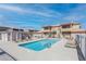 Community pool featuring lounge chairs and a pristine pool at 3604 Lisandro St # 204, Las Vegas, NV 89108