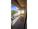Inviting balcony features a cozy chair and views of the neighborhood, creating a relaxing outdoor space at 3634 Surfboard Ct, Las Vegas, NV 89147
