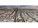 This aerial view highlights the expansive neighborhood with well-maintained streets and various home styles at 4211 Enchanting Sky Ave, North Las Vegas, NV 89081