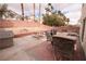 Enjoy this spacious backyard with a covered patio and ample seating, perfect for entertaining guests outdoors at 5032 Dancing Lights Ave, Las Vegas, NV 89130