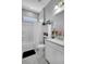 Bright bathroom featuring a shower-tub combo and white vanity at 5812 Shangri La Night Ct, Las Vegas, NV 89149