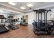 Gym featuring a variety of exercise equipment and ample space for workouts at 6700 Amarinta Ave # 104, Las Vegas, NV 89108