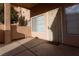 Comfortable patio with shaded and screened area at 6700 Amarinta Ave # 104, Las Vegas, NV 89108