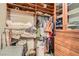 Walk-in closet with custom shelving and built-in storage at 9844 Altadena St, Las Vegas, NV 89183