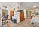 Spacious main bedroom with a desk and comfortable furnishings. Plenty of room for an office at 10404 Longwood Dr, Las Vegas, NV 89134