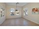 Dining area with natural light, neutral walls and floors with lovely view of the outdoors at 2156 Twin Falls Dr, Henderson, NV 89044