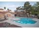 Outdoor community pool and clubhouse, perfect for relaxation and recreation at 2969 Juniper Hills Blvd # 103, Las Vegas, NV 89142