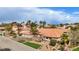 Beautiful one-story home featuring a Spanish tile roof and meticulously manicured desert landscaping at 3236 Cliff Sieler Ct, Las Vegas, NV 89117