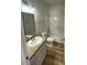 Bathroom features a single sink vanity and a tub-shower combo at 3318 N Decatur Blvd # 1056, Las Vegas, NV 89130