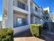Exterior view of attractive building with stairway, with landscaping near building at 3318 N Decatur Blvd # 1056, Las Vegas, NV 89130