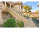 Exterior view of the building featuring stairs, landscaping, and a walkway at 354 Sunward Dr # 0, Henderson, NV 89014