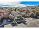 A high angle showcases this well maintained single-story home in a planned community at 4087 Villa Rafael Dr, Las Vegas, NV 89141